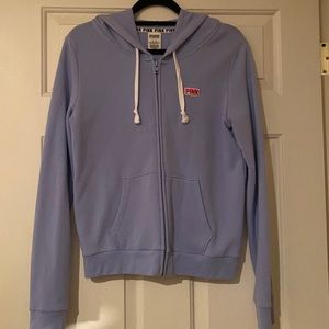 PINK V.S. Zip Up Lavender Hoodie